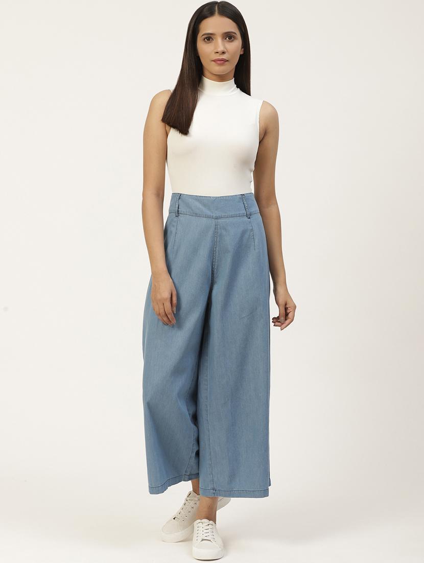 high rise wide leg jeans - 17192237 - Zoom Image - 4