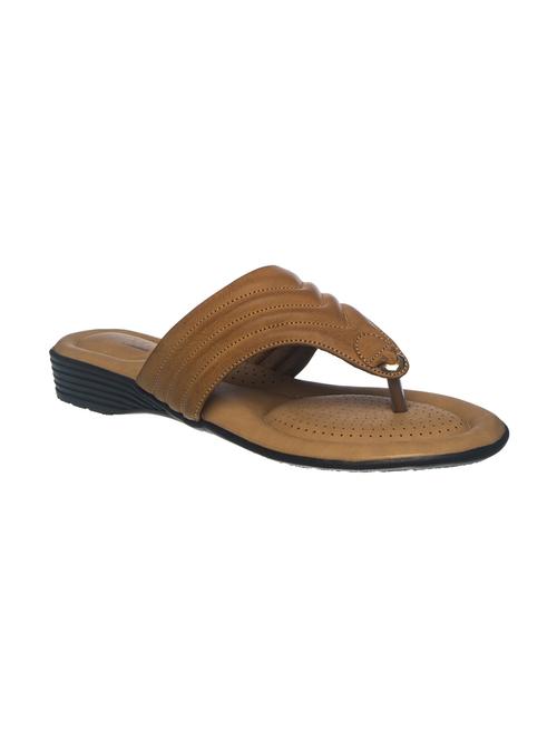 tan toe separator sandals - 17192322 - Very Small Image - 1