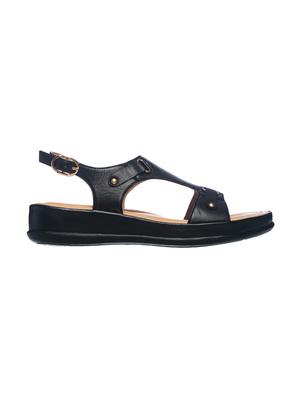 black back strap sandals - 17192342 - Standard Image - 2