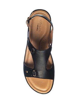 black back strap sandals - 17192342 - Standard Image - 4