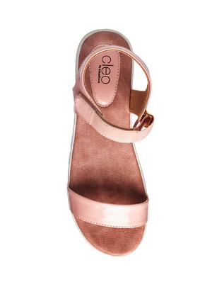 pink back strap sandals - 17192346 - Standard Image - 4