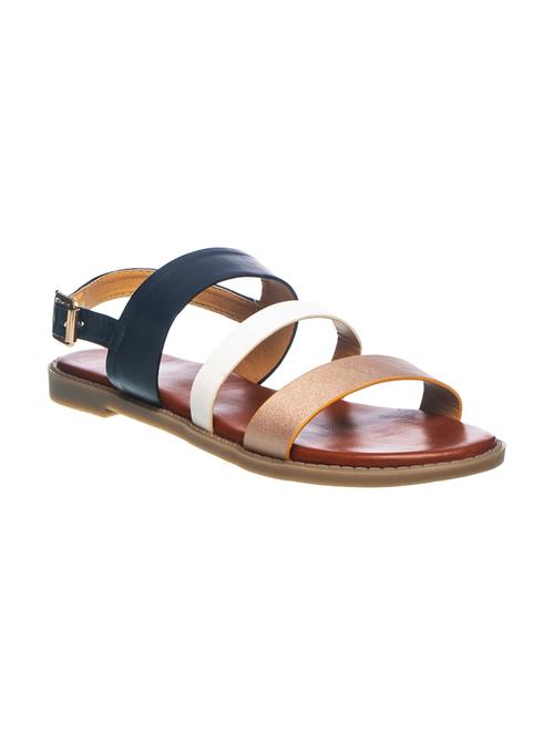 grey back strap sandals - 17192348 - Standard Image - 1