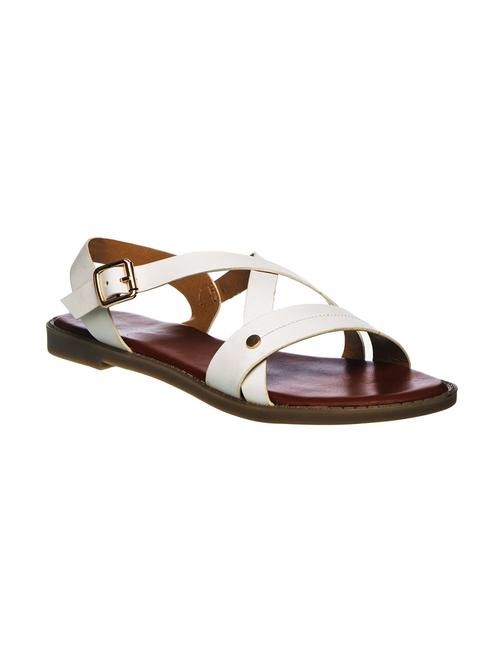 white back strap sandals - 17192349 - Standard Image - 1