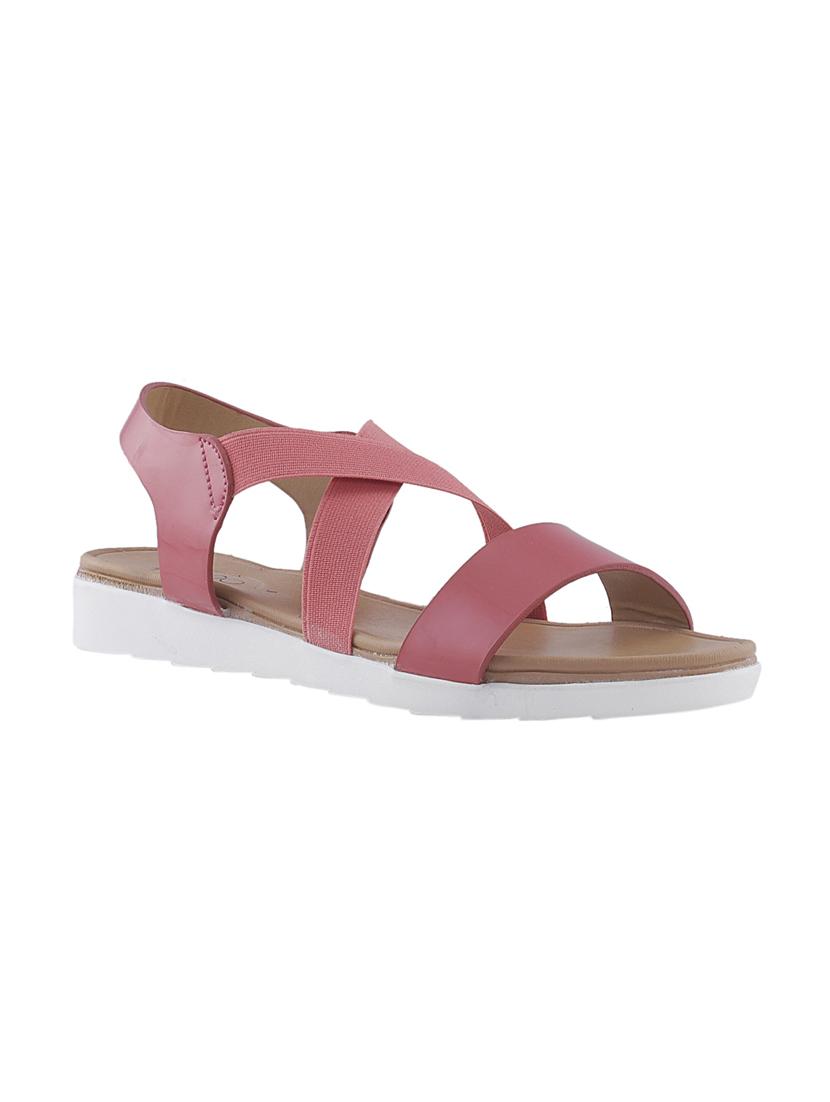 red back strap sandals - 17192352 - Zoom Image - 1