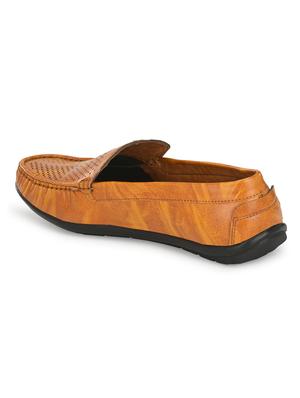 tan slip on loafers - 17192532 - Standard Image - 3