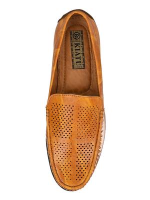 tan slip on loafers - 17192532 - Standard Image - 4
