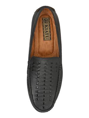 black slip on loafers - 17192537 - Standard Image - 4