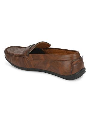 tan slip on loafers - 17192539 - Standard Image - 3