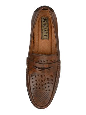 tan slip on loafers - 17192539 - Standard Image - 4