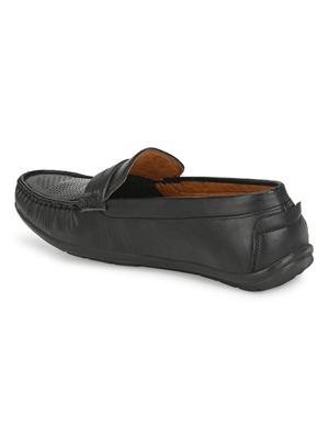 black slip on loafers - 17192540 - Standard Image - 3