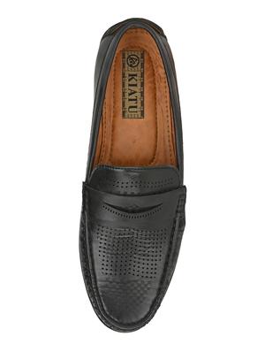 black slip on loafers - 17192540 - Standard Image - 4
