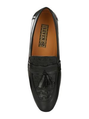 black slip on loafers - 17192547 - Standard Image - 4