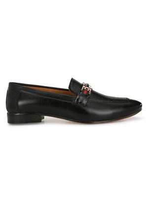 black slip on loafers - 17192550 - Standard Image - 2