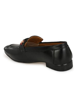 black slip on loafers - 17192550 - Standard Image - 3