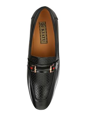 black slip on loafers - 17192550 - Standard Image - 4