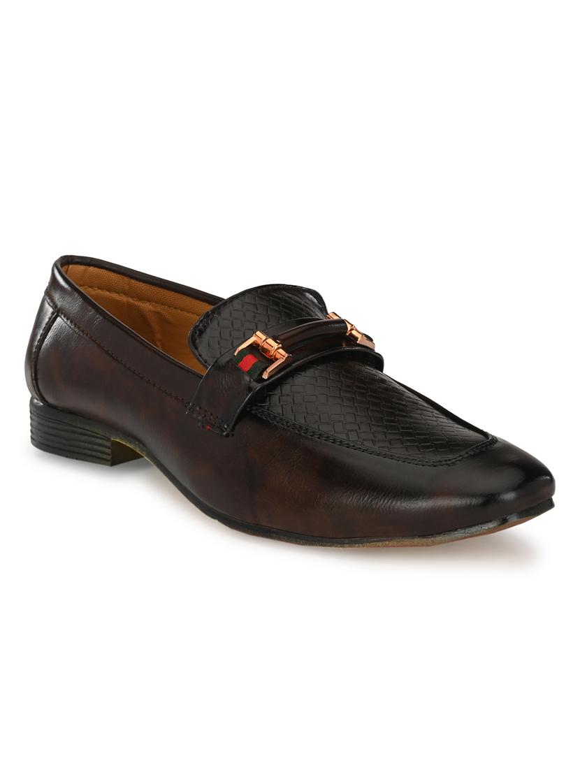brown slip on loafers - 17192551 - Zoom Image - 1