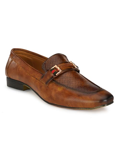 tan slip on loafers - 17192552 - Standard Image - 1
