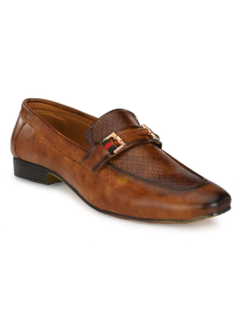 tan slip on loafers - 17192552 - Zoom Image - 1