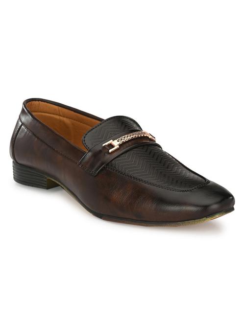 brown slip on loafers - 17192554 - Standard Image - 1