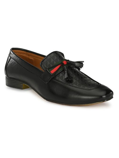 black slip on loafers - 17192556 - Standard Image - 1
