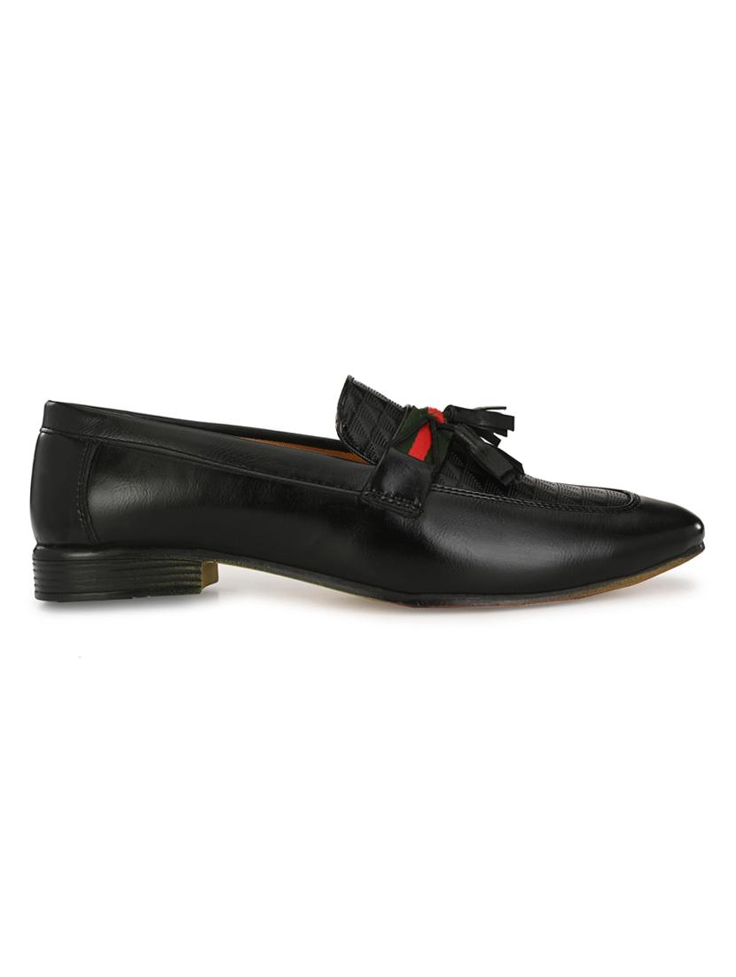 black slip on loafers - 17192556 - Zoom Image - 2