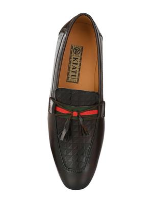 brown slip on loafers - 17192557 - Standard Image - 4