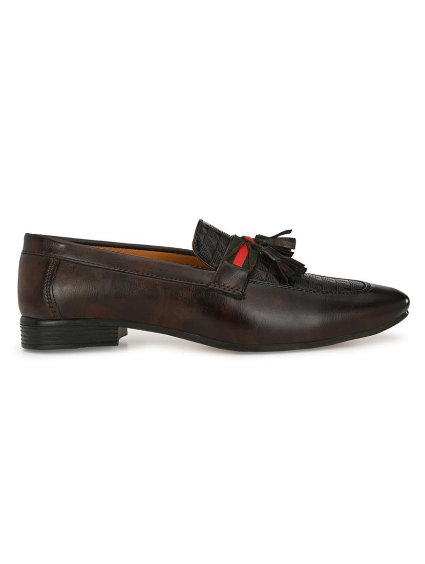 brown slip on loafers - 17192557 - Zoom Image - 2