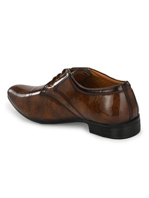 brown lace-up brouges - 17192569 - Standard Image - 3