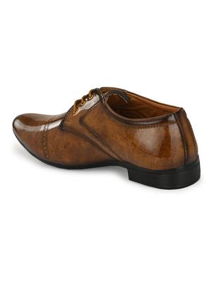 tan lace-up brouges - 17192570 - Standard Image - 3