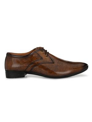 brown lace-up brouges - 17192572 - Standard Image - 2