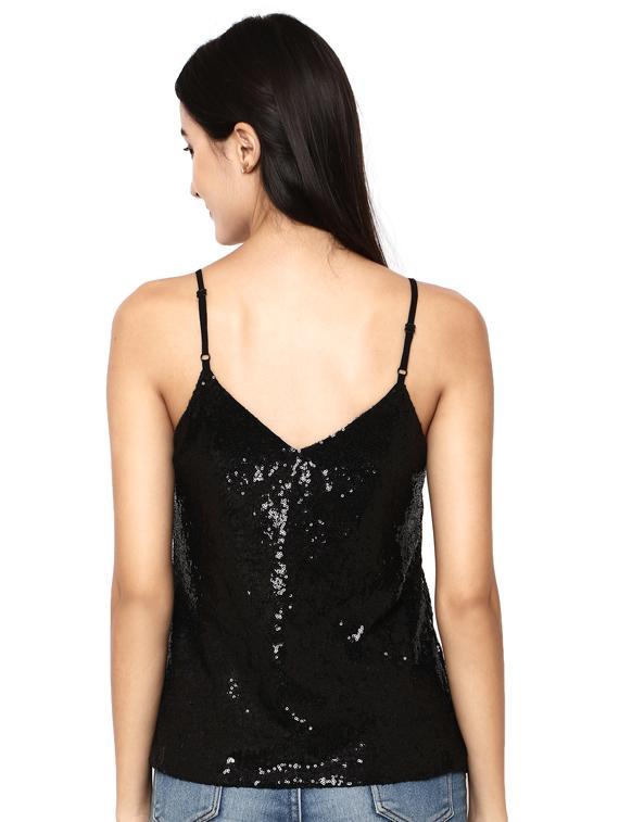 cami neck sequin top - 17192808 - Zoom Image - 4