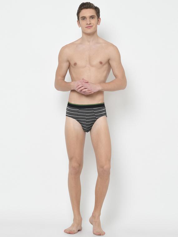 black striped hipster brief - 17192946 - Zoom Image - 4