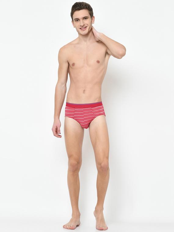 red striped hipster brief - 17192949 - Zoom Image - 4