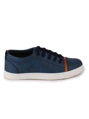 boys blue lace up sneaker - 17193520 - Standard Image - 4