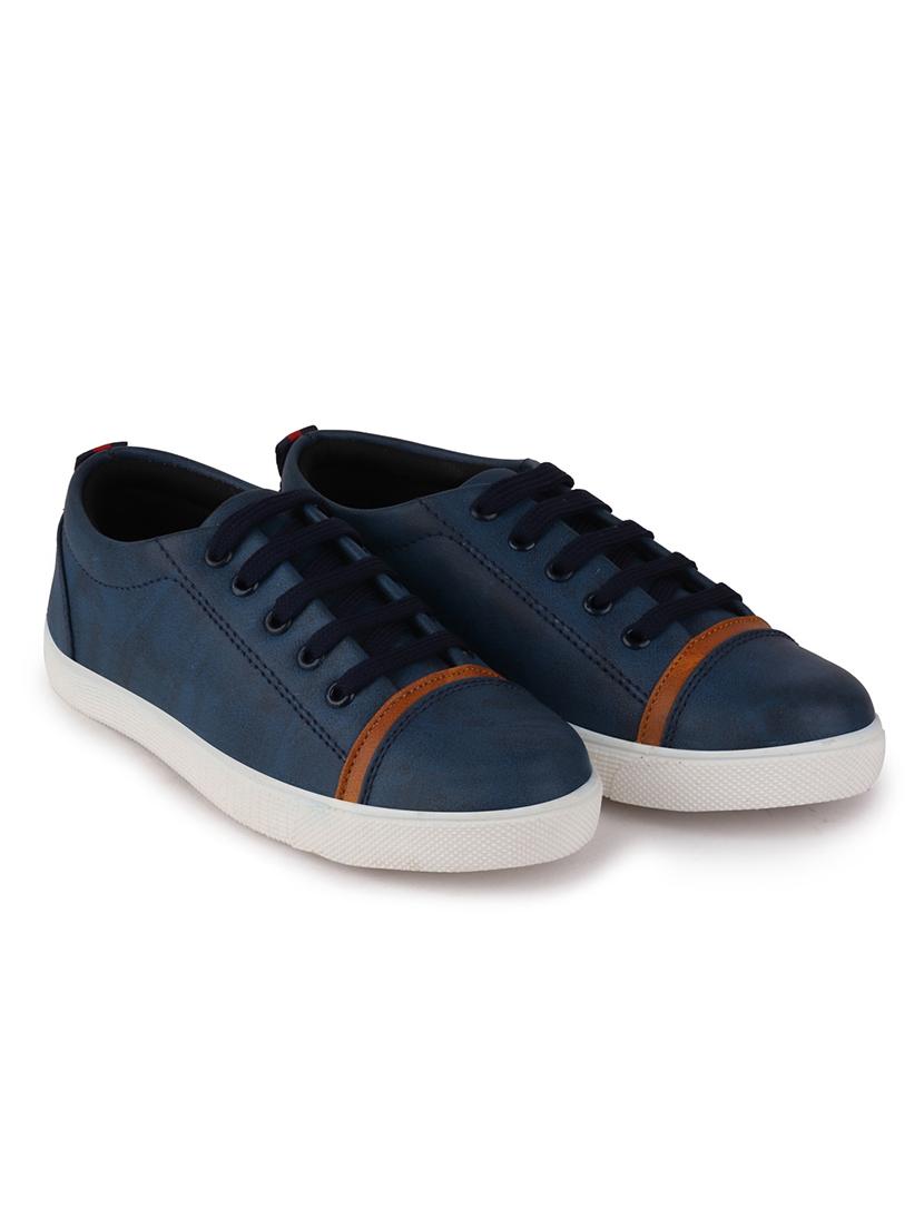 boys blue lace up sneaker - 17193520 - Zoom Image - 2