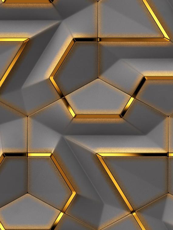 3d hd digital print lighting wallpaper - 17193540 - Zoom Image - 2