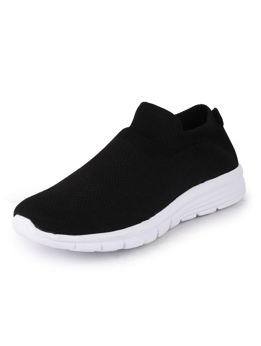 black slip on sport shoes - 17193770 - Zoom Image - 3