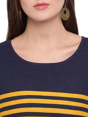 striped straight kurta - 17194268 - Standard Image - 4