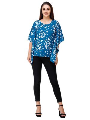 batwing sleeves printed top - 17194554 - Standard Image - 4