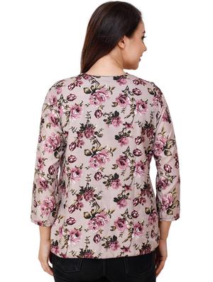 purple polyester summer jacket - 17194572 - Standard Image - 3