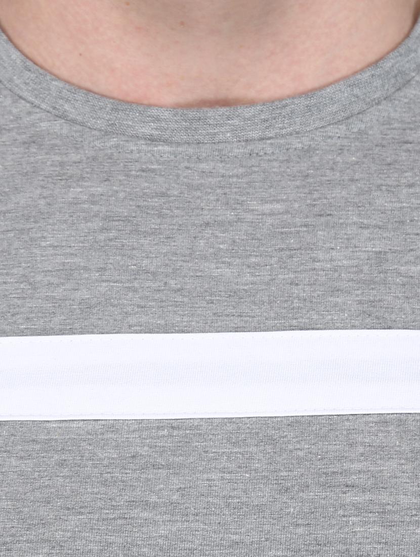 grey taped t-shirt - 17195260 - Zoom Image - 5