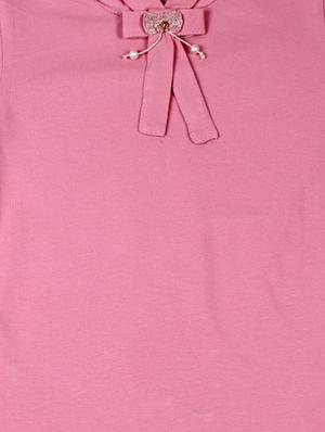 pink cotton regular tops & tee - 17195849 - Standard Image - 3