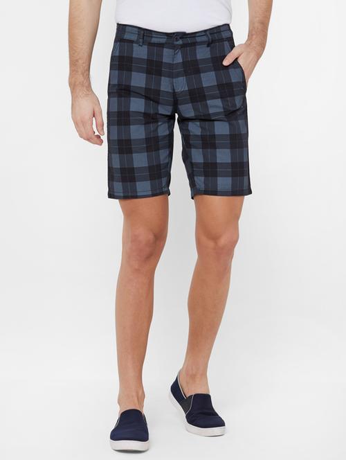 grey checkered bermuda shorts - 17196192 - Standard Image - 1