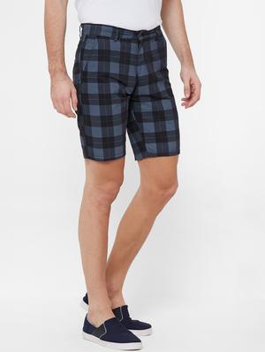 grey checkered bermuda shorts - 17196192 - Standard Image - 2