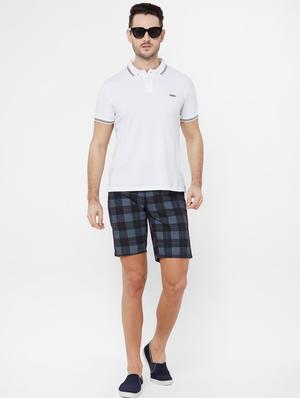 grey checkered bermuda shorts - 17196192 - Standard Image - 4