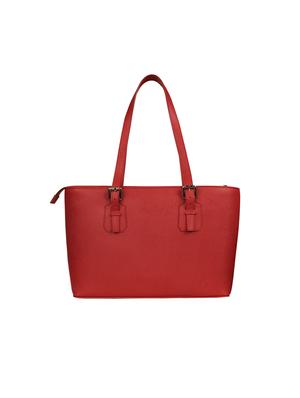 red leatherette (pu) regular handbag - 17196774 - Standard Image - 2