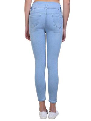 mid rise distressed jeans - 17197126 - Standard Image - 3