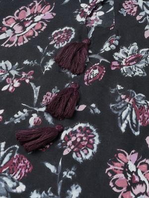 floral print a-line kurta - 17197706 - Standard Image - 5
