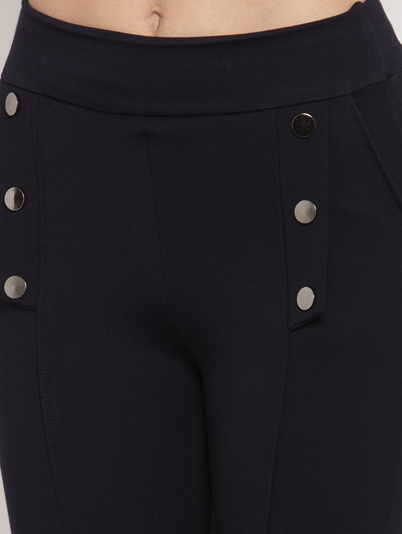 navy blue poly spandex jeggings - 17197834 - Zoom Image - 5