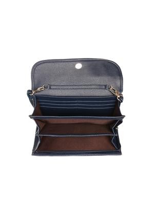blue leatherette (pu) regular clutch - 17198903 - Standard Image - 3